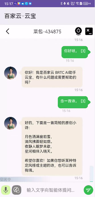 实时字幕展示